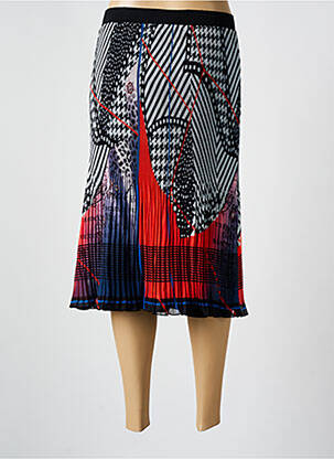 Jupe mi-longue taille normale noir MERI & ESCA femme