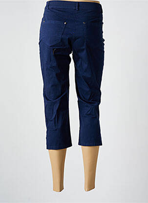 Pantacourt stretch taille normale bleu MERI & ESCA femme