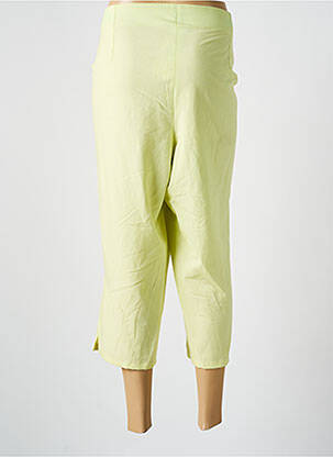 Pantacourt taille normale taille normale vert GUY DUBOUIS femme