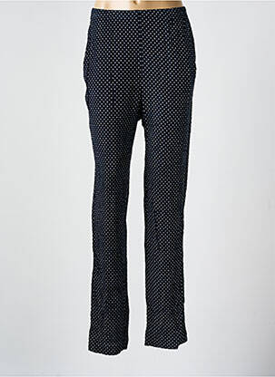 Pantalon slim taille élastique taille normale bleu GUY DUBOUIS femme