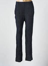 Pantalon slim taille élastique taille normale bleu GUY DUBOUIS femme