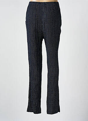 Pantalon slim taille élastique taille normale bleu GUY DUBOUIS femme