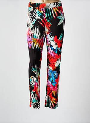 Pantalon slim taille élastique taille normale noir MERI & ESCA femme