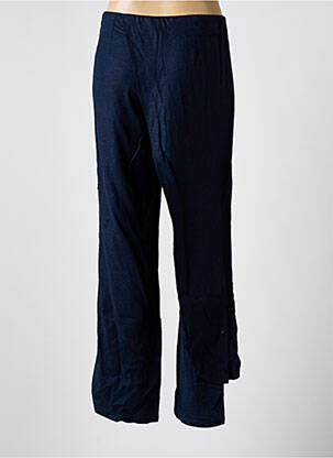 Pantalon droit taille haute taille haute bleu MERI & ESCA femme