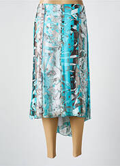 Jupe mi-longue bleu FRANCE RIVOIRE pour femme seconde vue