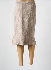 Jupe mi-longue marron GUY DUBOUIS pour femme seconde vue