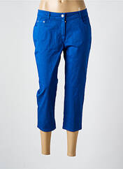 Pantacourt bleu GUY DUBOUIS pour femme seconde vue