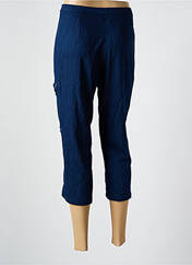 Pantacourt bleu GUY DUBOUIS pour femme seconde vue