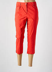 Pantacourt orange GUY DUBOUIS pour femme seconde vue