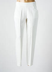Pantalon droit blanc GREGORY PAT pour femme seconde vue