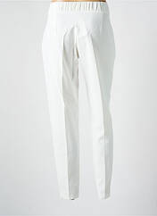 Pantalon droit blanc GREGORY PAT pour femme seconde vue