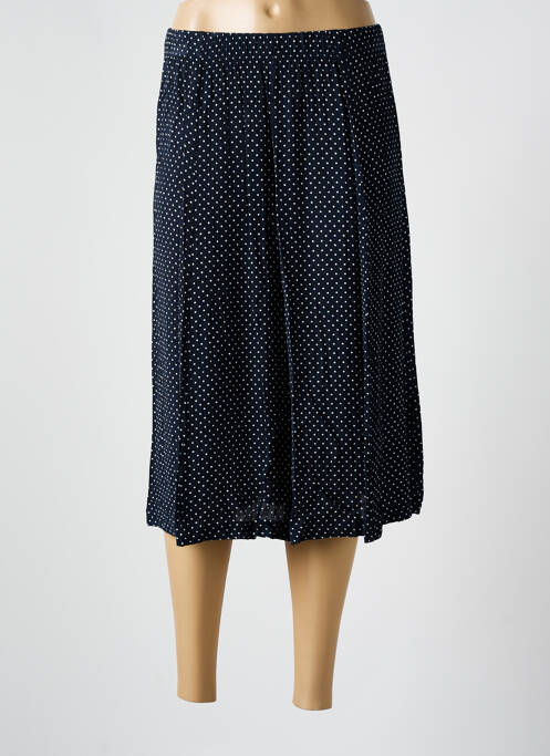 Jupe mi-longue bleu GUY DUBOUIS pour femme