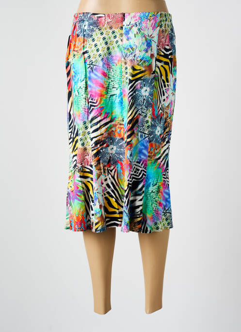 Jupe mi-longue noir GUY DUBOUIS pour femme