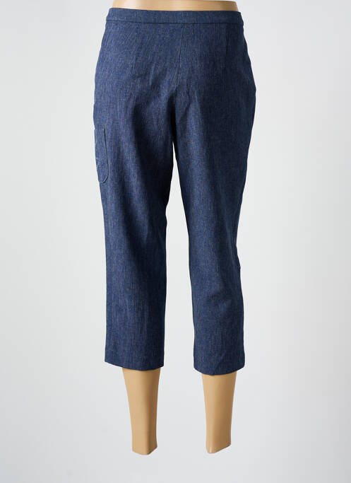 Pantacourt bleu GUY DUBOUIS pour femme