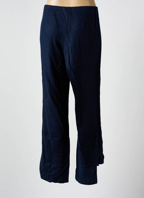 Pantalon droit bleu MERI & ESCA pour femme