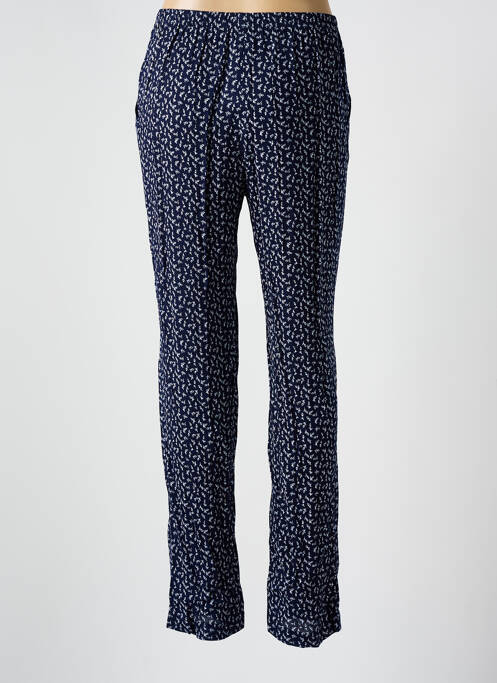 Pantalon slim bleu GUY DUBOUIS pour femme