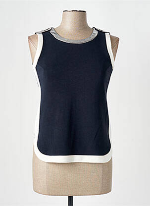Débardeur stretch sans manche noir MERI & ESCA femme