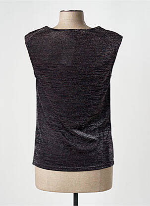 Top stretch sans manche noir MERI & ESCA femme