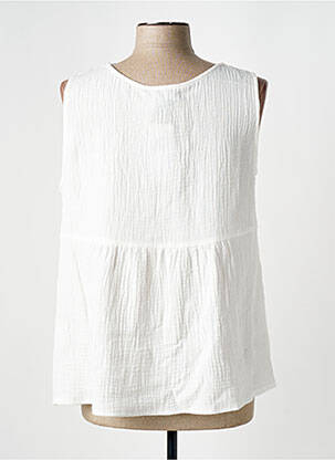 Top sans manche sans manche beige GUY DUBOUIS femme