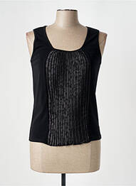 Top stretch sans manche noir MERI & ESCA femme