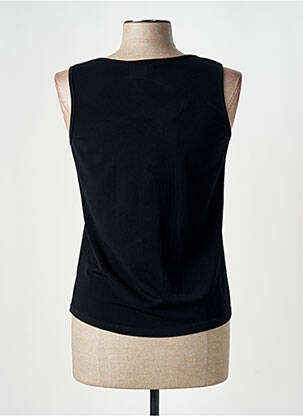 Top stretch sans manche noir MERI & ESCA femme