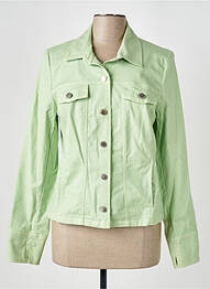 Veste casual poches vert GUY DUBOUIS femme
