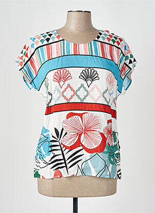 Top manches courtes manches courtes bleu GREGORY PAT femme
