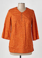 Blouse orange GUY DUBOUIS pour femme seconde vue
