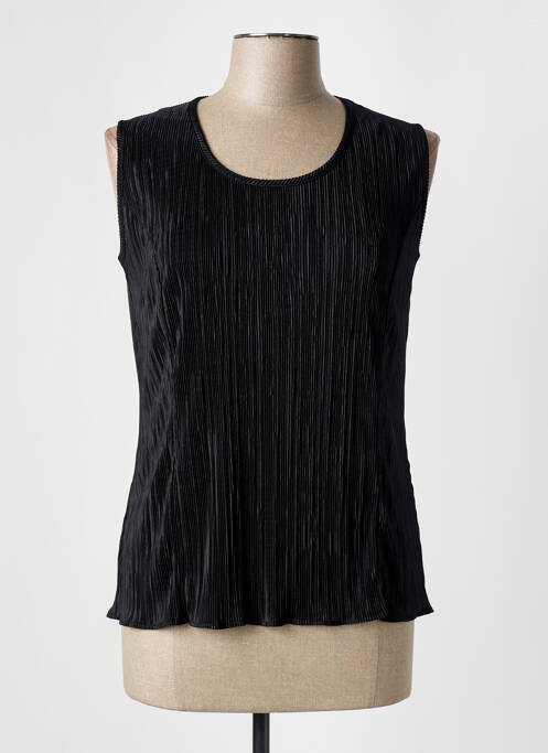 Top stretch sans manche noir GREGORY PAT femme