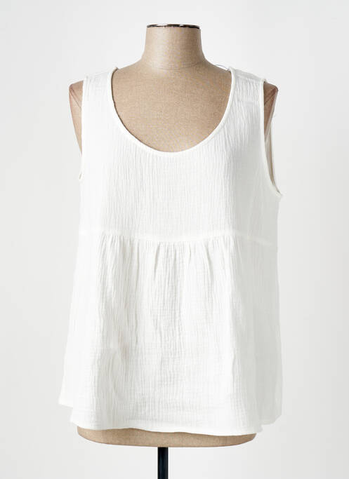 Top beige GUY DUBOUIS pour femme