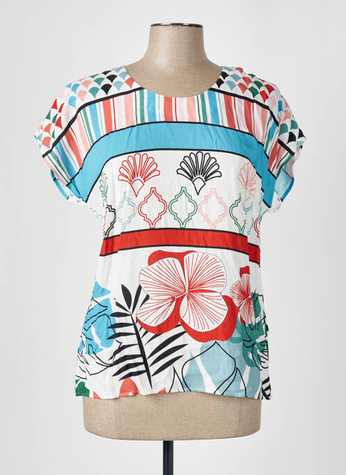 Top bleu GREGORY PAT pour femme