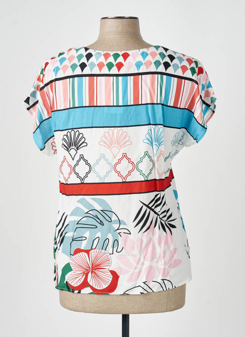 Top bleu GREGORY PAT femme