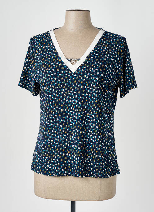 T-shirt bleu GUY DUBOUIS pour femme