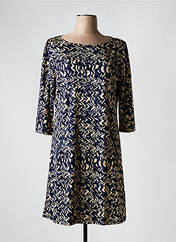 Robe mi-longue bleu KACY pour femme seconde vue