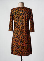 Robe mi-longue noir VEGAS pour femme seconde vue