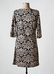 Robe mi-longue noir VEGAS pour femme seconde vue