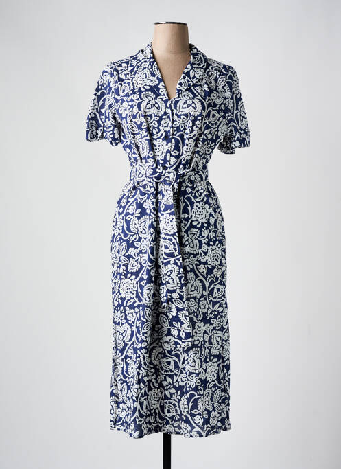 Robe longue bleu EMME M pour femme