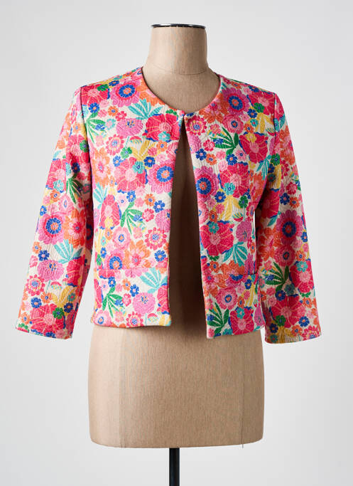 Veste casual rose LE SINGE DE JULIE pour femme