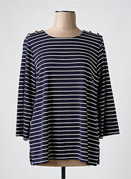 T-shirt manches longues manches longues bleu KAKIE femme