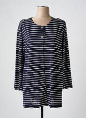 Gilet manches longues bleu KAKIE pour femme seconde vue