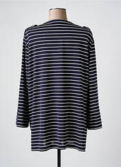 Gilet manches longues bleu KAKIE pour femme seconde vue