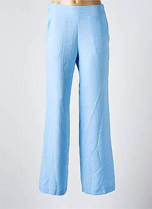 Pantalon flare taille élastique taille normale bleu SCARLET ROOS femme