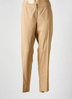 Pantalon slim taille élastique taille normale beige MARINA RINALDI femme
