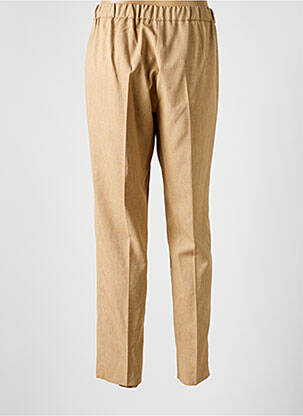 Pantalon slim taille élastique taille normale beige MARINA RINALDI femme