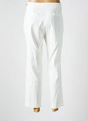 Pantalon slim tissage popeline taille normale blanc GERARD DAREL femme