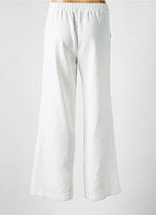 Pantalon flare blanc SCARLET ROOS pour femme seconde vue