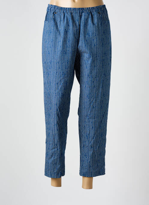 Pantalon 7/8 bleu KAKIE pour femme