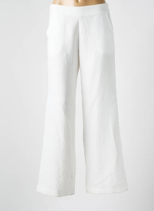 Pantalon flare blanc SCARLET ROOS pour femme