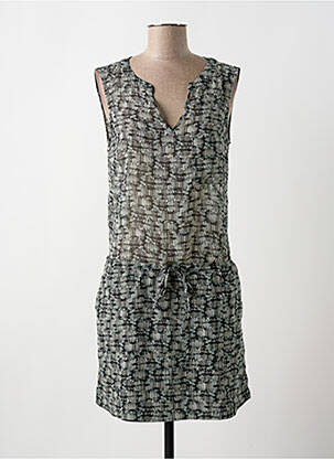 Robe courte sans manche sans manche gris MERI & ESCA femme