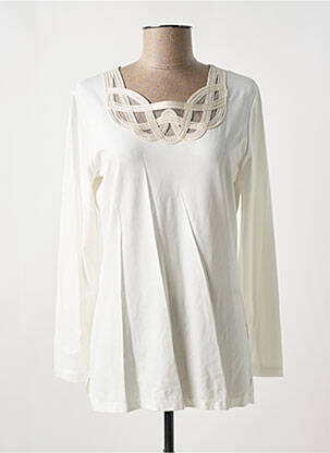 T-shirt manches longues manches longues beige MERI & ESCA femme